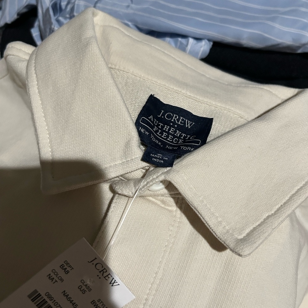 J. Crew Rugby pullover sweatshirt Size S NWT $118 - Picture 3 of 6
